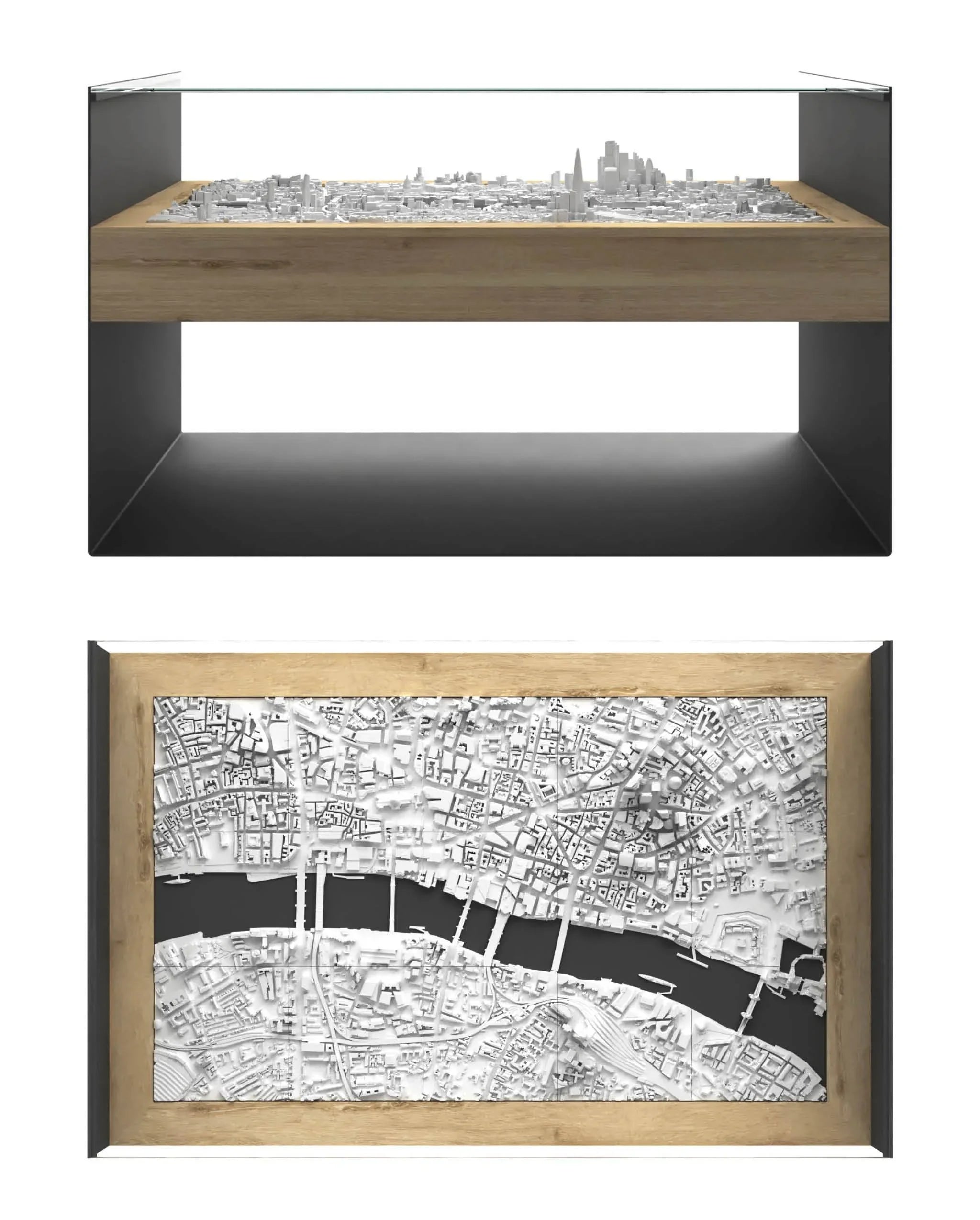 BLOK Wide Coffee Table 3D City Model BLOK, search_hidden - CITYFRAMES