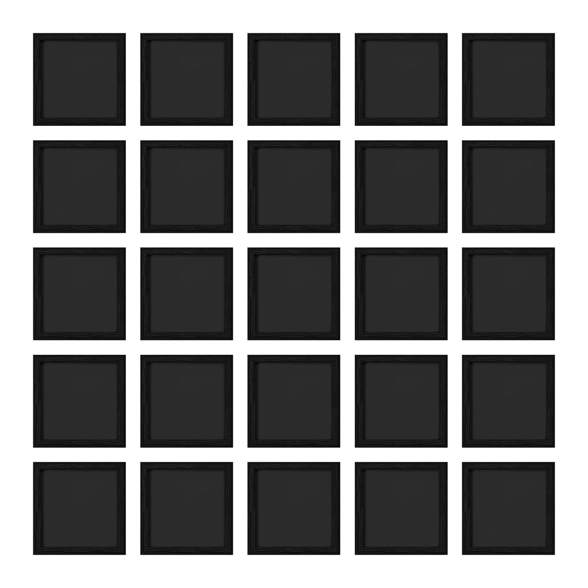 Individual Collection of 25 CUBE 3D city models on a wall - CITYFRAMES