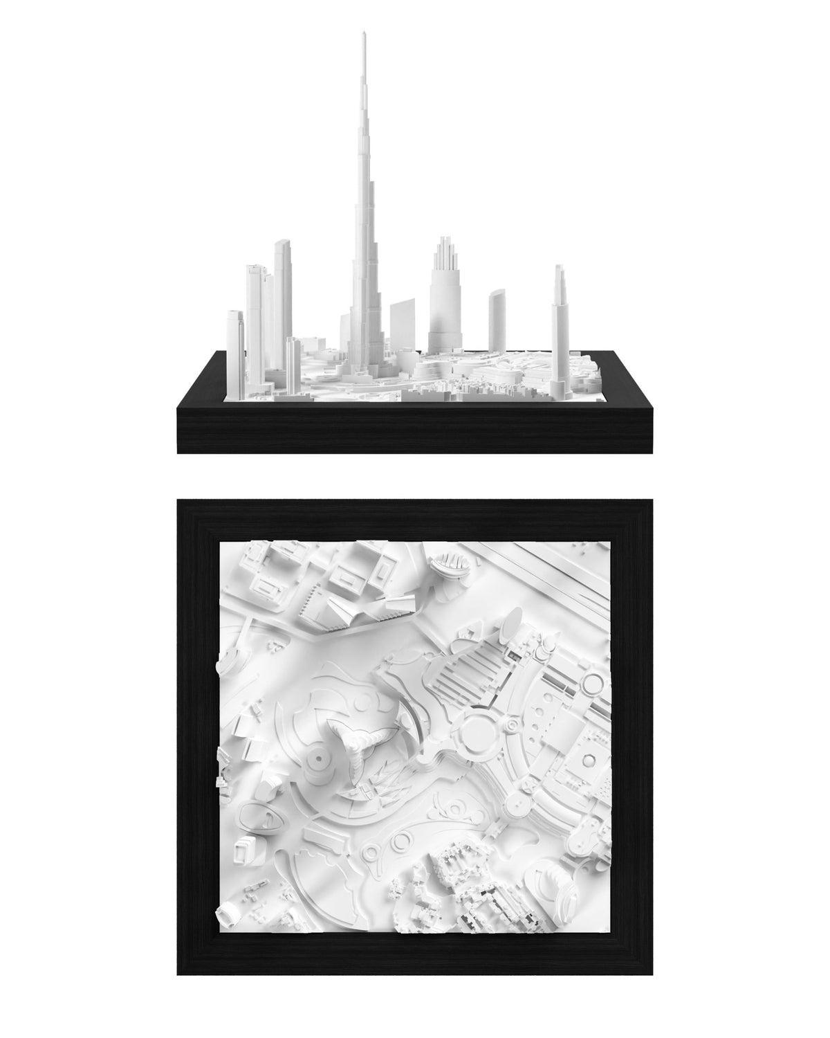 Dubai - Burj Khalifa CUBE 3D city model - CITYFRAMES
