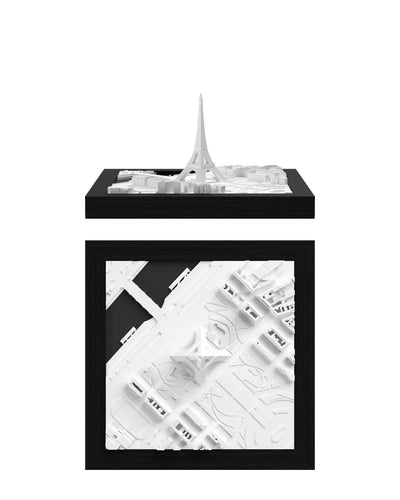 Paris - Eiffel Tower CUBE 3D city model - CITYFRAMES