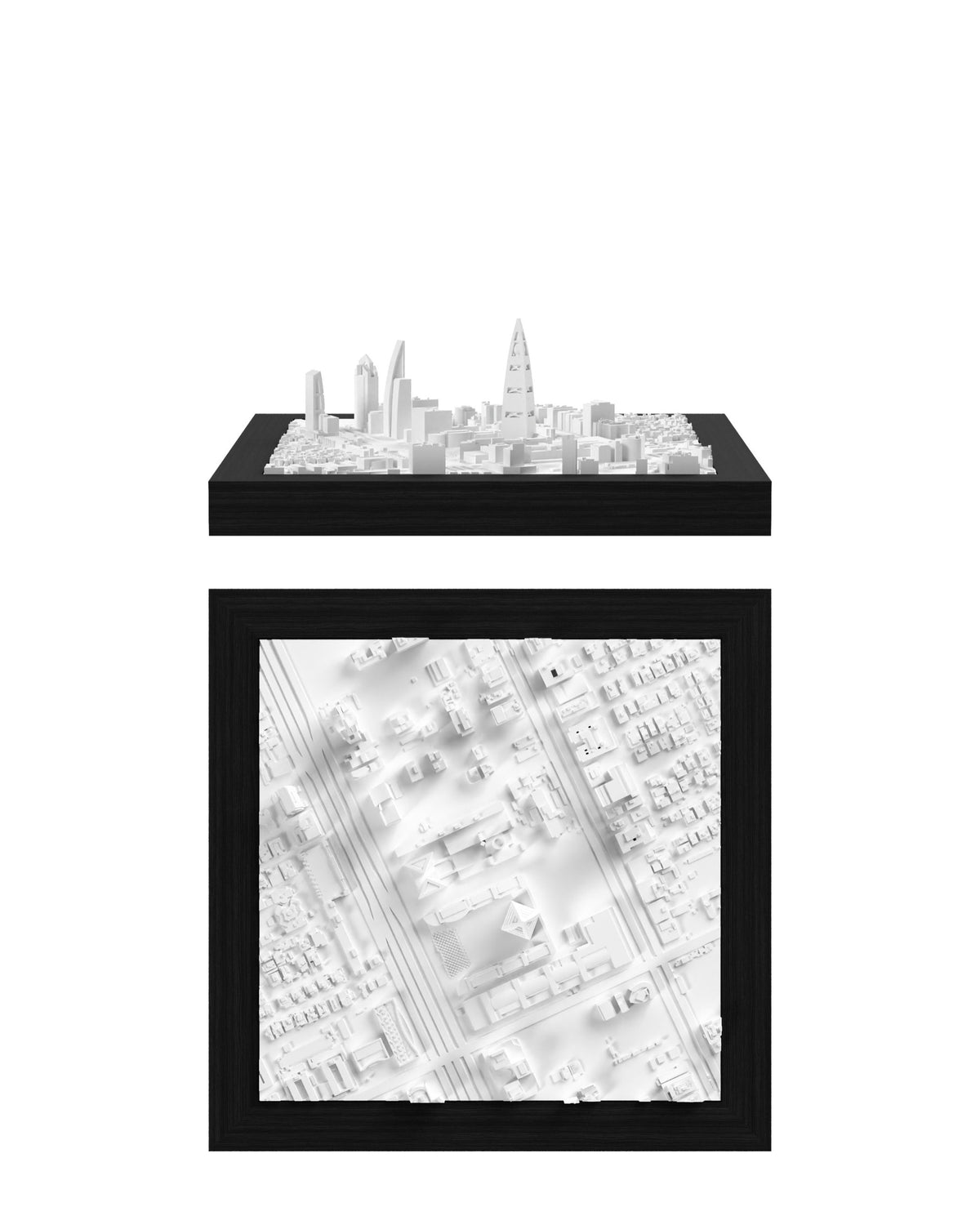 Riyadh - Al Faisaliah Tower CUBE 3D city model - CITYFRAMES