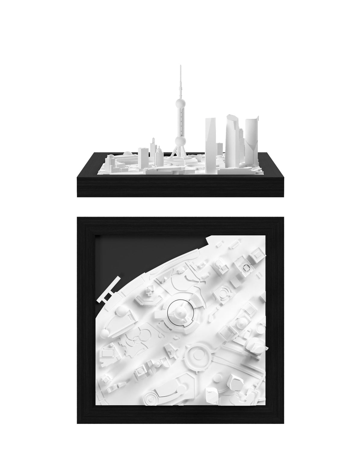 Shanghai - Oriental Pearl CUBE 3D city model - CITYFRAMES