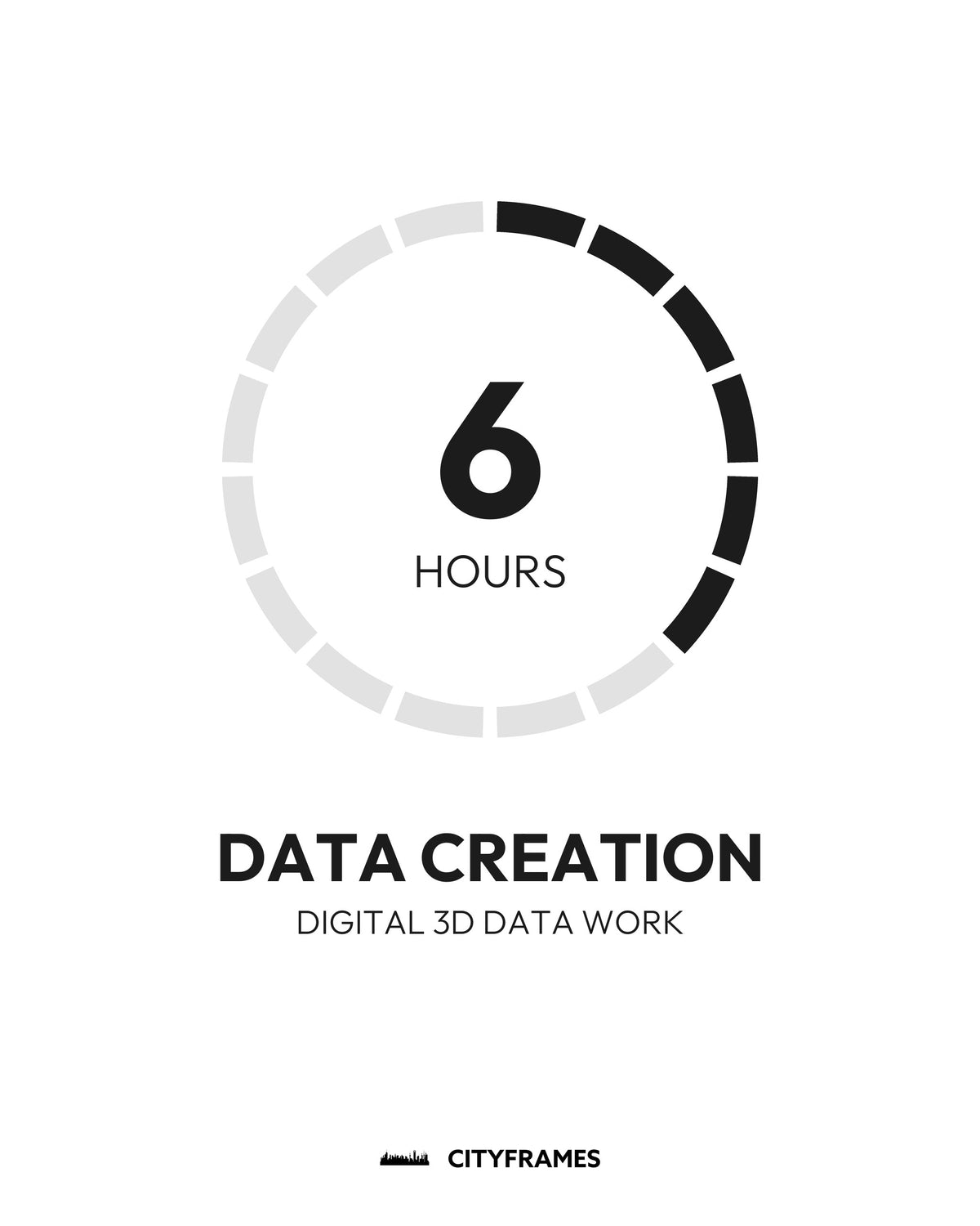 Digital 3D Data Work: data creation, 6 hours - CITYFRAMES