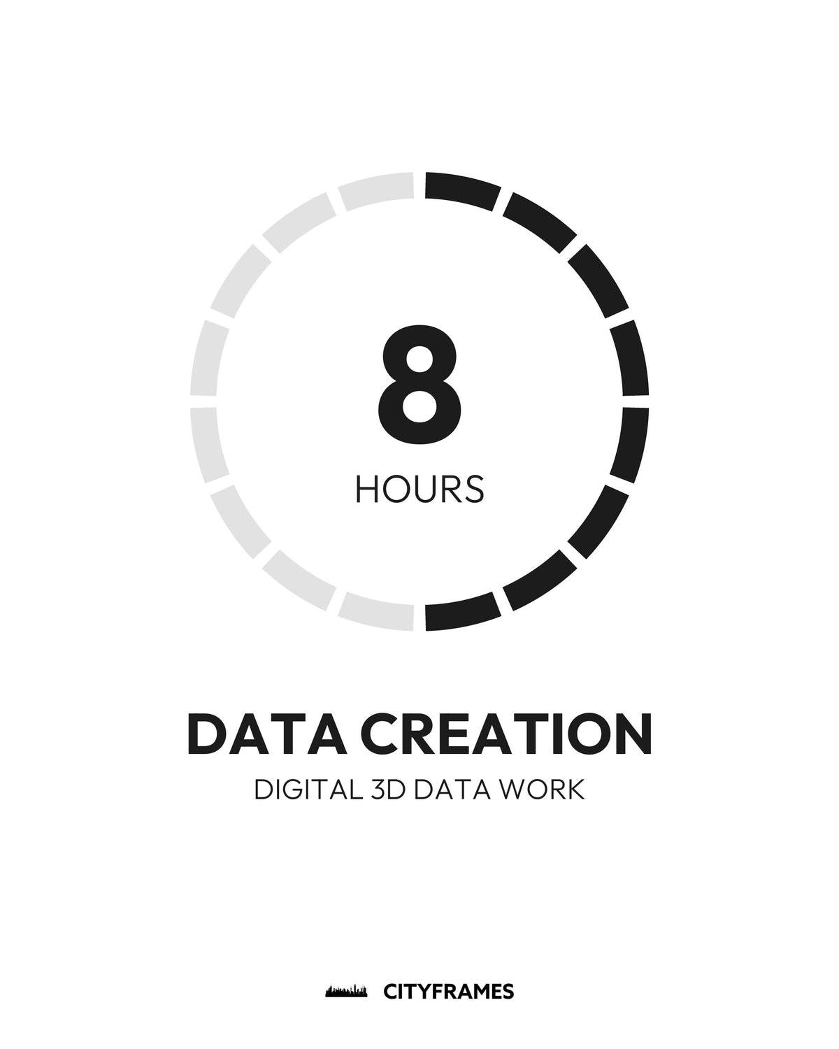 Digital 3D Data Work: data creation, 8 hours - CITYFRAMES