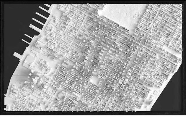 3D City Models from CITYFRAMES | 3D Printed City Maps