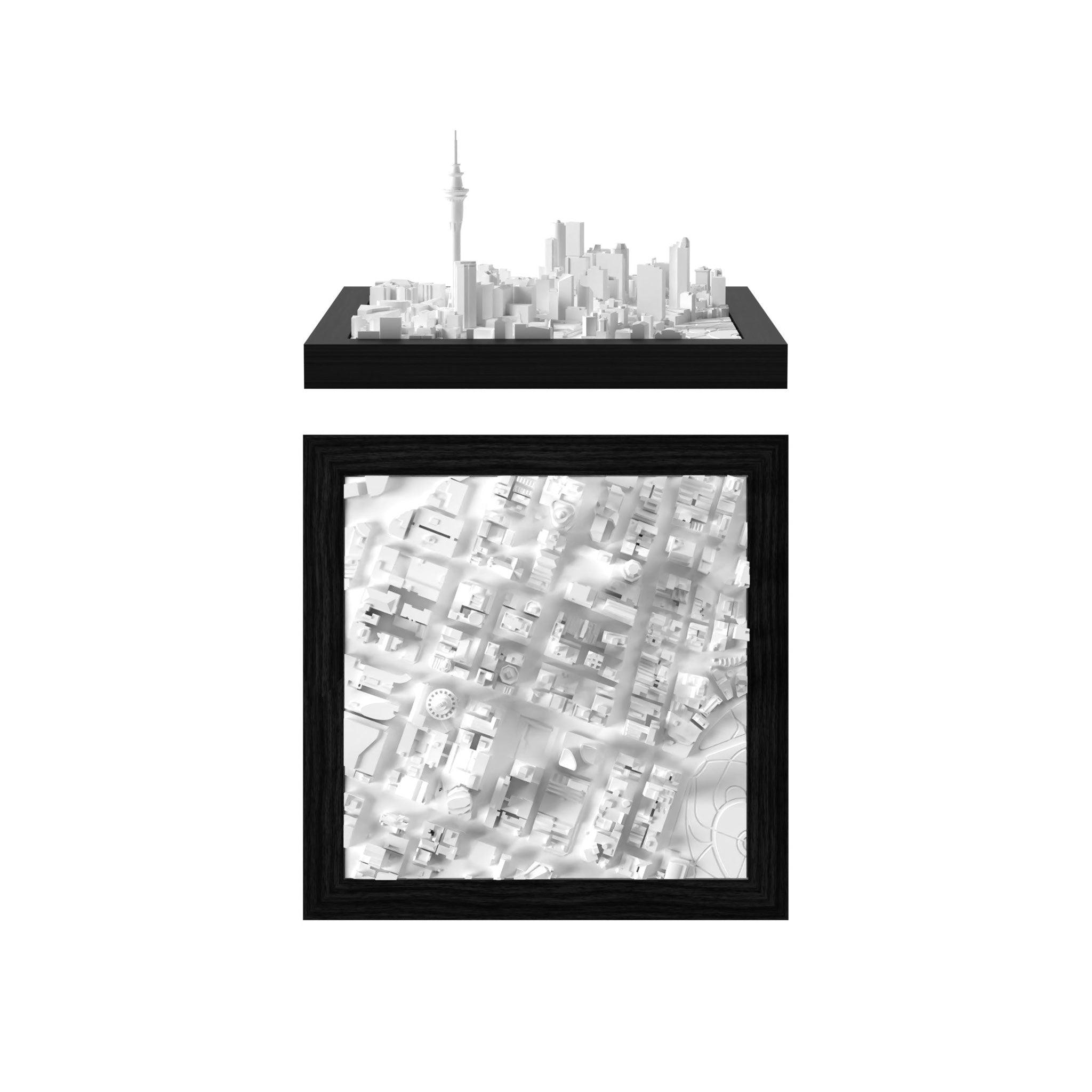 Auckland 3D City Model Australia, Cube - CITYFRAMES