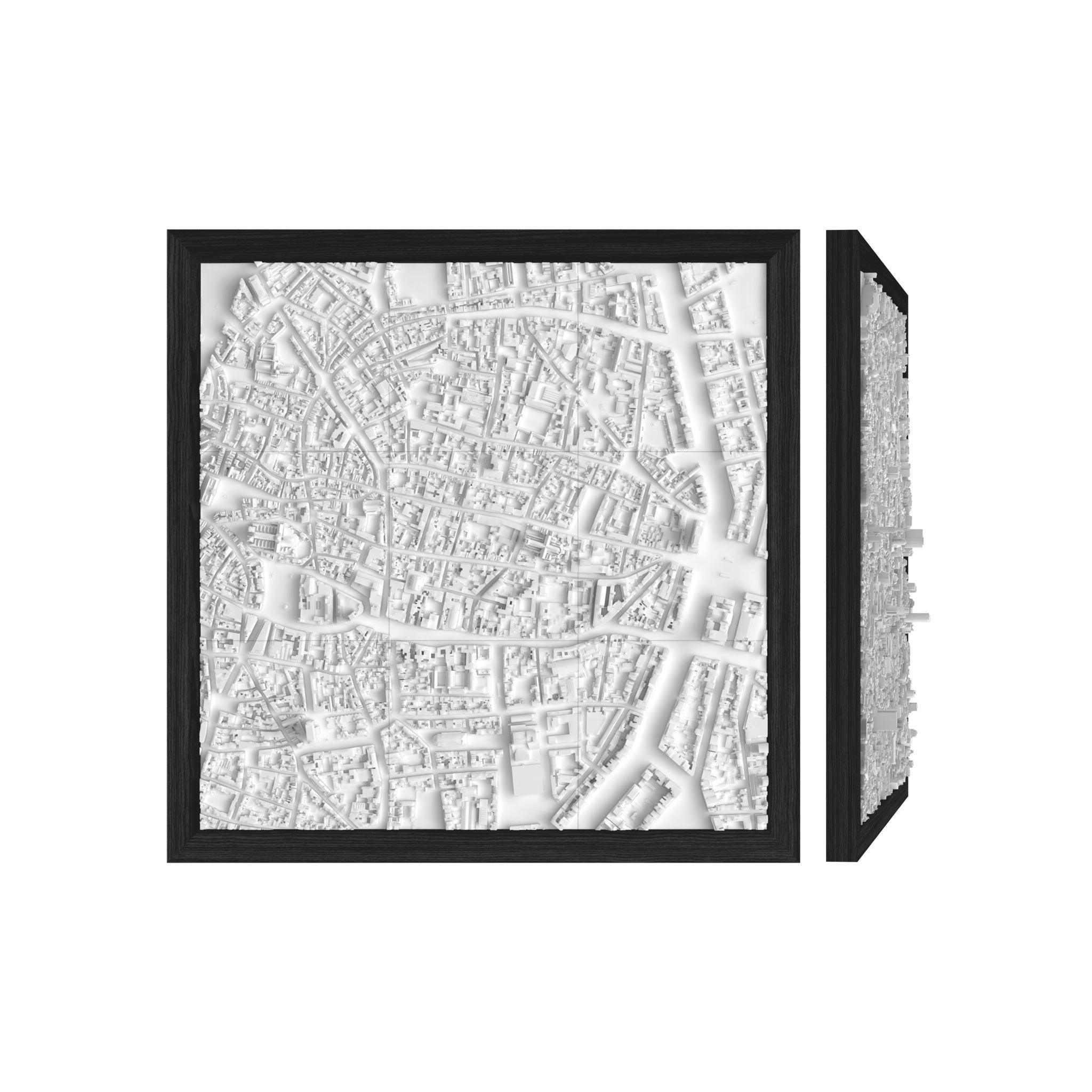 Antwerp Frame 3D City Model Europe, Frame - CITYFRAMES