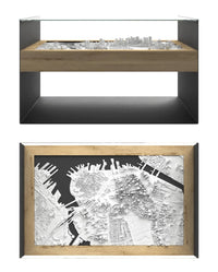 BLOK Wide Coffee Table 3D City Model BLOK, search_hidden - CITYFRAMES