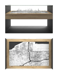 BLOK Wide Coffee Table 3D City Model BLOK, search_hidden - CITYFRAMES