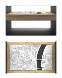 BLOK Wide Coffee Table 3D City Model BLOK, search_hidden - CITYFRAMES