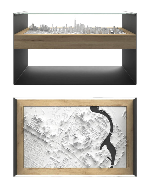 BLOK Wide Coffee Table 3D City Model BLOK, search_hidden - CITYFRAMES