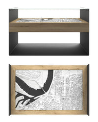 BLOK Wide Coffee Table 3D City Model BLOK, search_hidden - CITYFRAMES