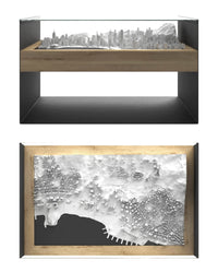 BLOK Wide Coffee Table 3D City Model BLOK, search_hidden - CITYFRAMES