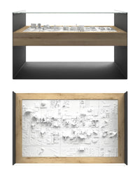 BLOK Wide Coffee Table 3D City Model BLOK, search_hidden - CITYFRAMES