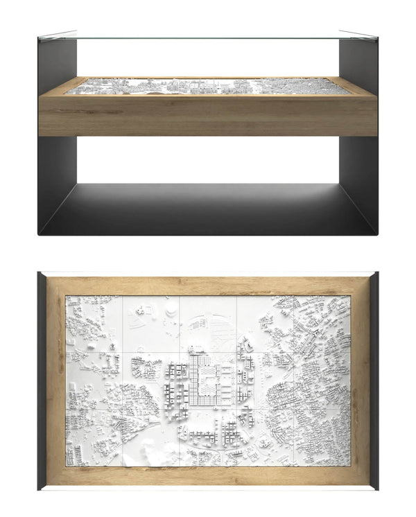BLOK Wide Coffee Table 3D City Model BLOK, search_hidden - CITYFRAMES