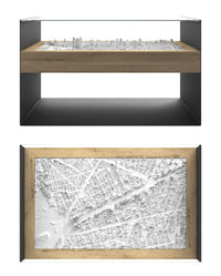 BLOK Wide Coffee Table 3D City Model BLOK, search_hidden - CITYFRAMES