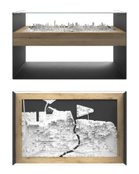 BLOK Wide Coffee Table 3D City Model BLOK, search_hidden - CITYFRAMES