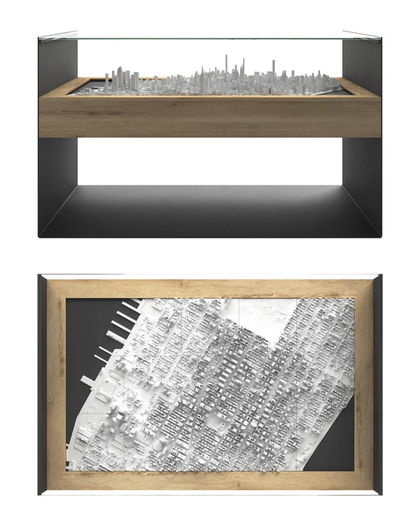 BLOK Wide Coffee Table 3D City Model BLOK, search_hidden - CITYFRAMES
