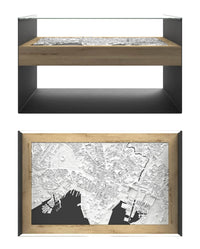 BLOK Wide Coffee Table 3D City Model BLOK, search_hidden - CITYFRAMES