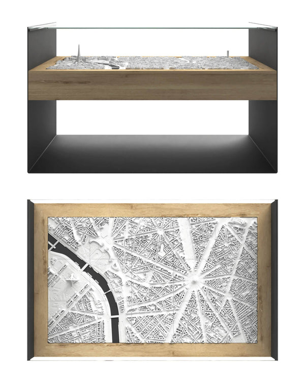 BLOK Wide Coffee Table 3D City Model BLOK, search_hidden - CITYFRAMES