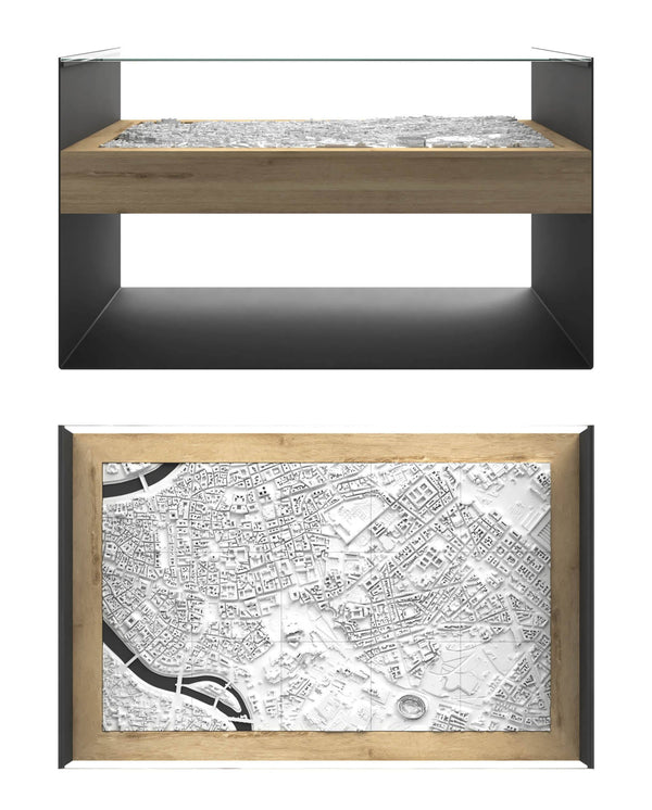 BLOK Wide Coffee Table 3D City Model BLOK, search_hidden - CITYFRAMES