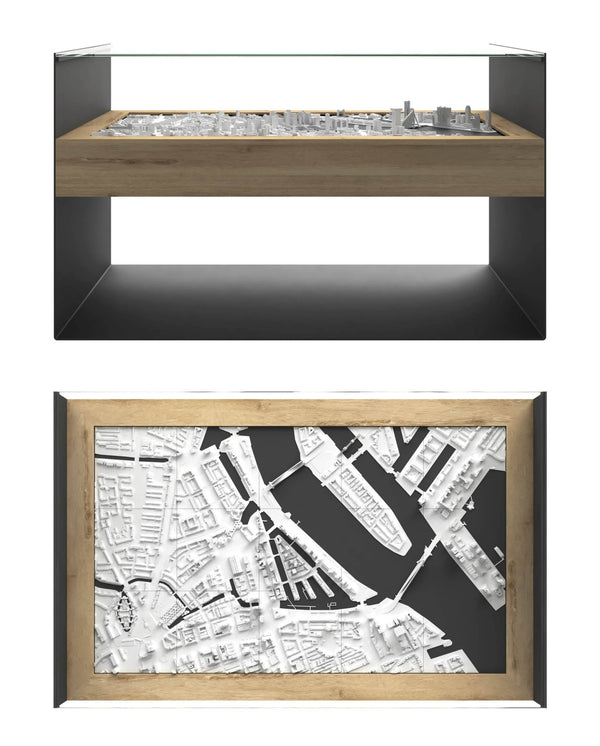 BLOK Wide Coffee Table 3D City Model BLOK, search_hidden - CITYFRAMES