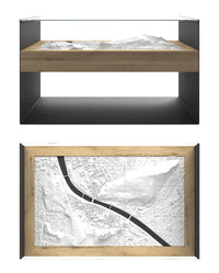 BLOK Wide Coffee Table 3D City Model BLOK, search_hidden - CITYFRAMES