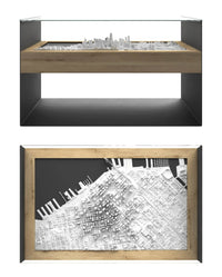BLOK Wide Coffee Table 3D City Model BLOK, search_hidden - CITYFRAMES