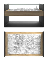 BLOK Wide Coffee Table 3D City Model BLOK, search_hidden - CITYFRAMES