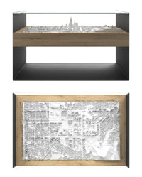 BLOK Wide Coffee Table 3D City Model BLOK, search_hidden - CITYFRAMES