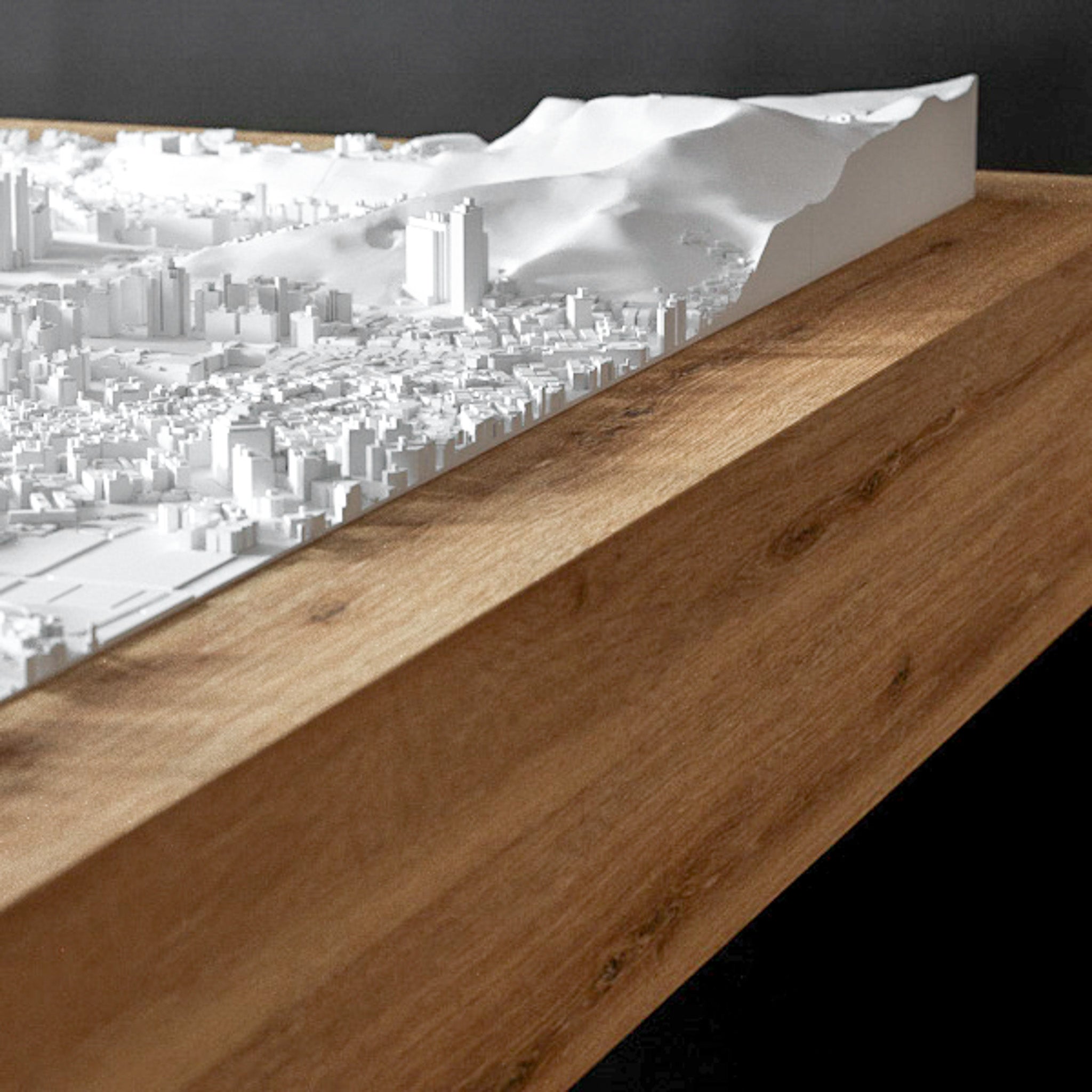 3D City Models from CITYFRAMES | 3D Printed City Maps