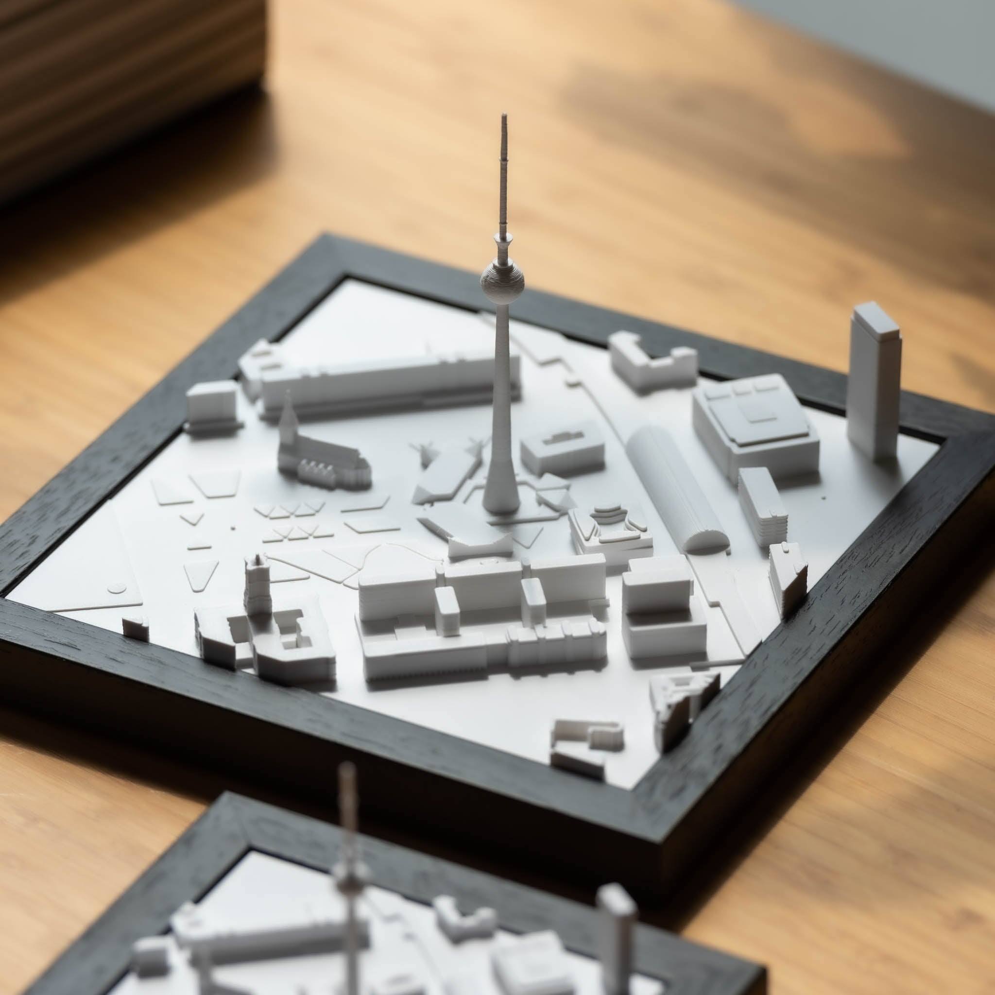 Berlin 3D City Model Cube, Europe - CITYFRAMES