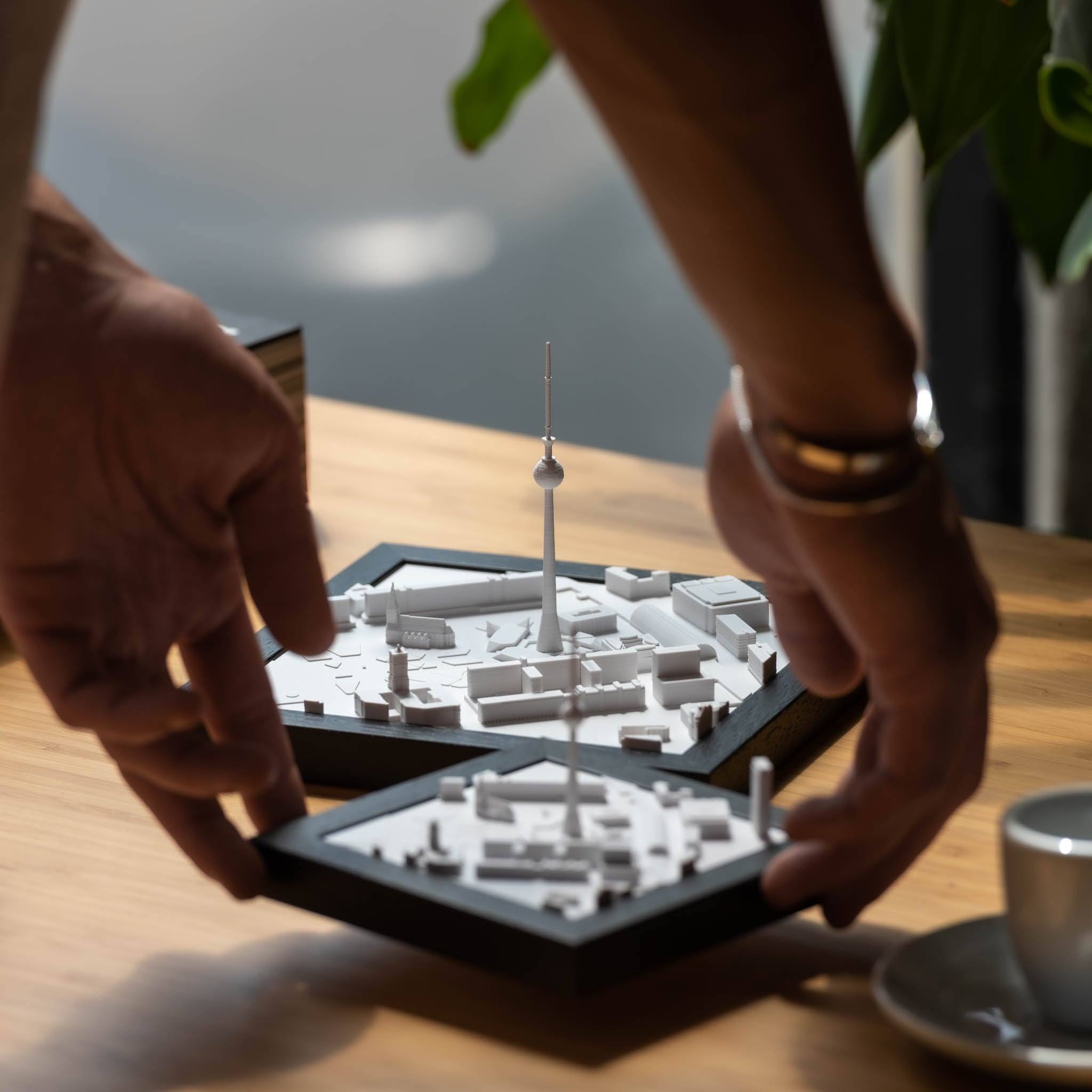 Berlin 3D City Model Cube, Europe - CITYFRAMES