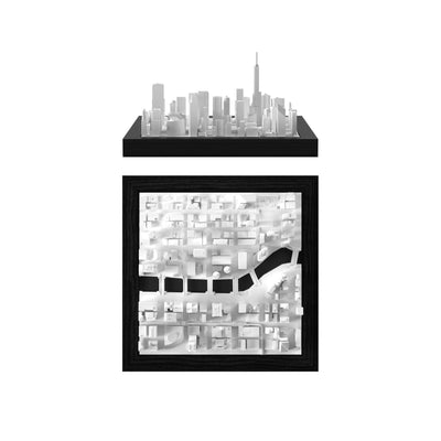 Chicago 3D City Model America, Cube - CITYFRAMES