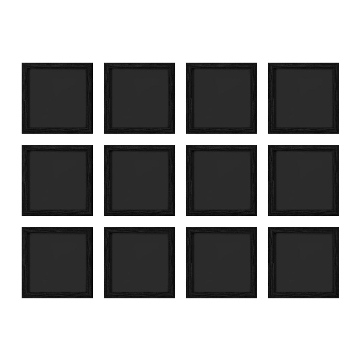 Individual Collection of 12 CUBE 3D city models on a wall - CITYFRAMES