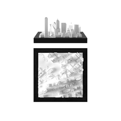 Dallas 3D City Model America, Cube - CITYFRAMES