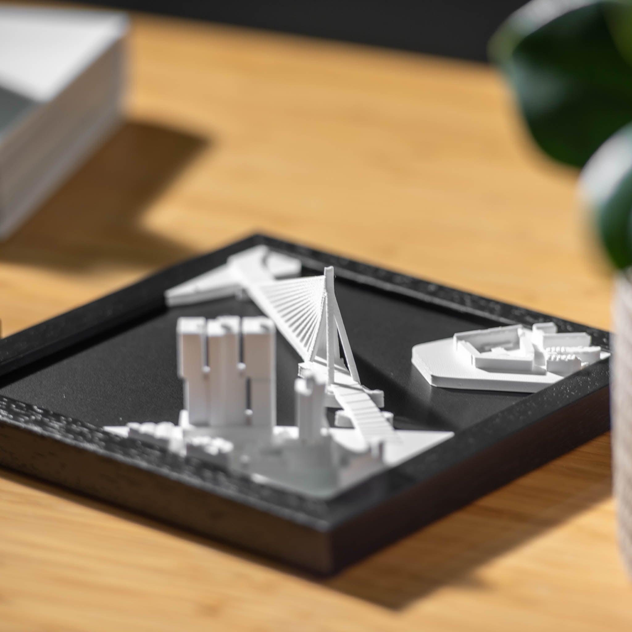 Rotterdam 3D City Model Cube, Europe - CITYFRAMES