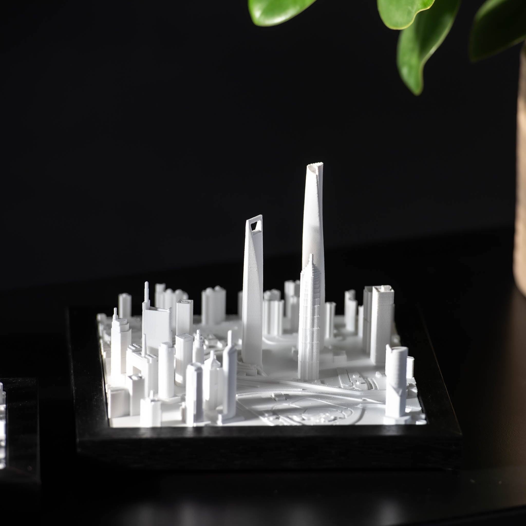 Shanghai 3D City Model Asia, Cube - CITYFRAMES