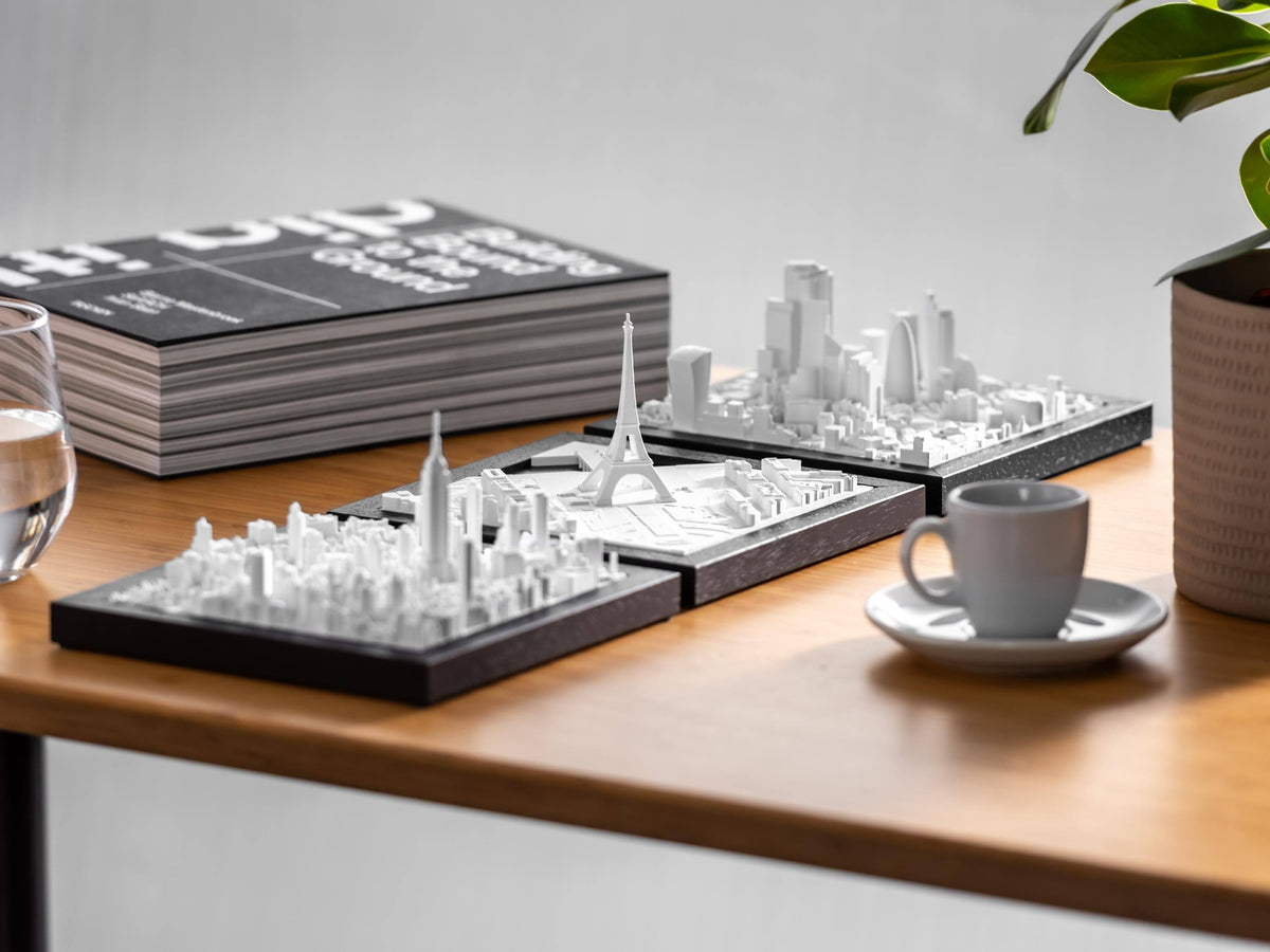 3D City Models from CITYFRAMES | 3D Printed City Maps