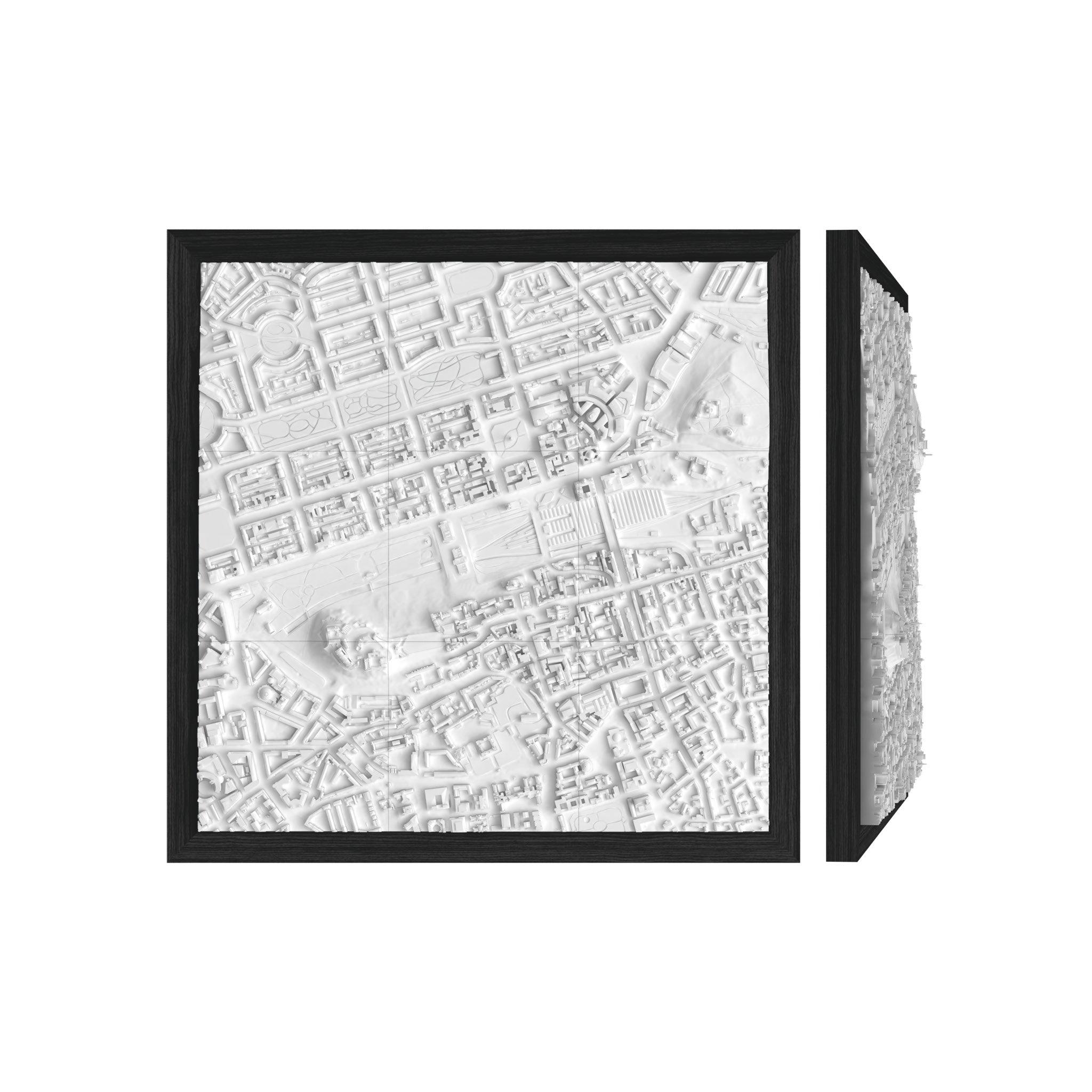 Edinburgh Frame 3D City Model Europe, Frame - CITYFRAMES