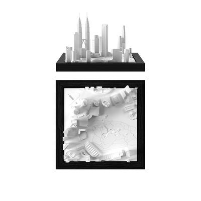 Kuala Lumpur 3D City Model Asia, Cube - CITYFRAMES
