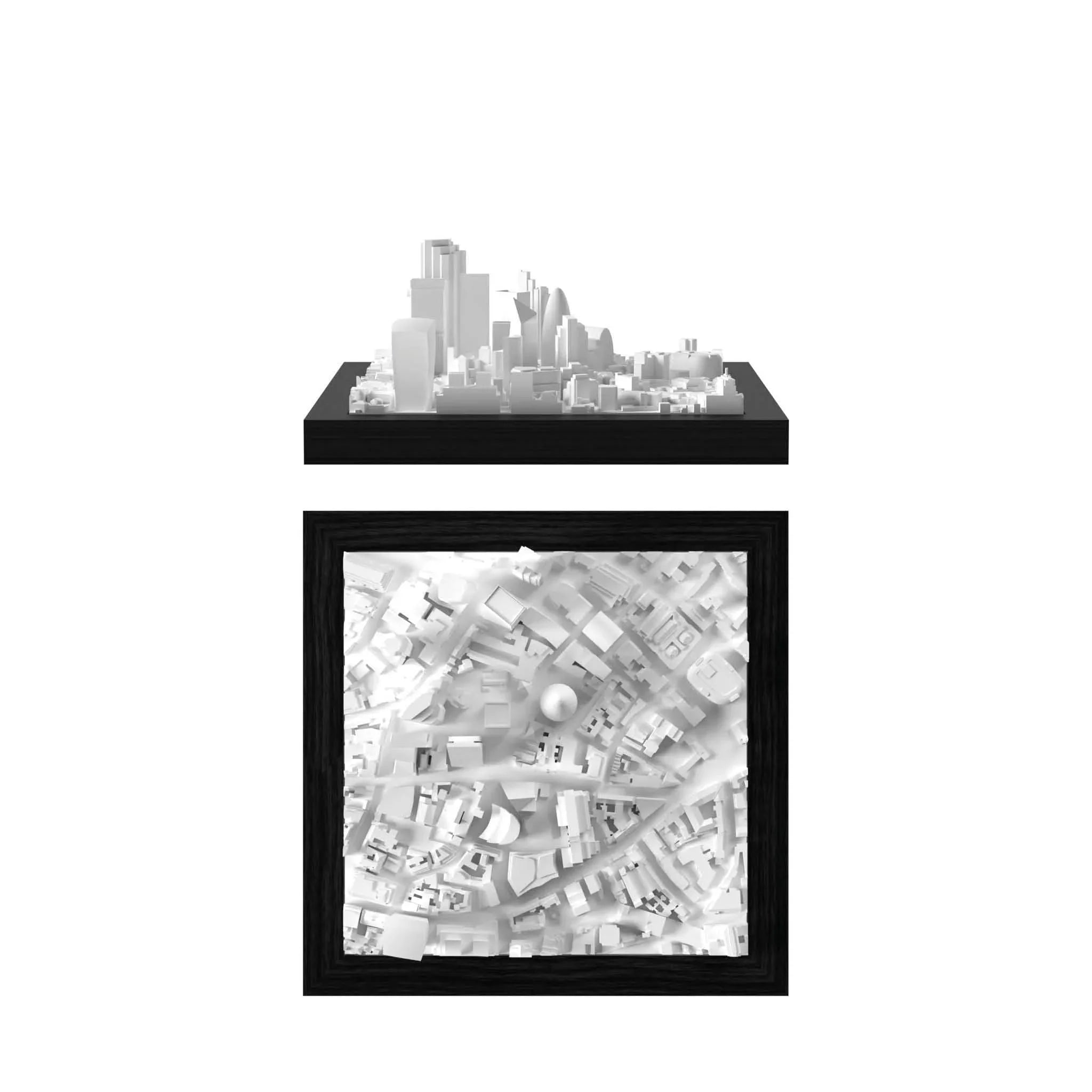3D City Models from CITYFRAMES | 3D Printed City Maps