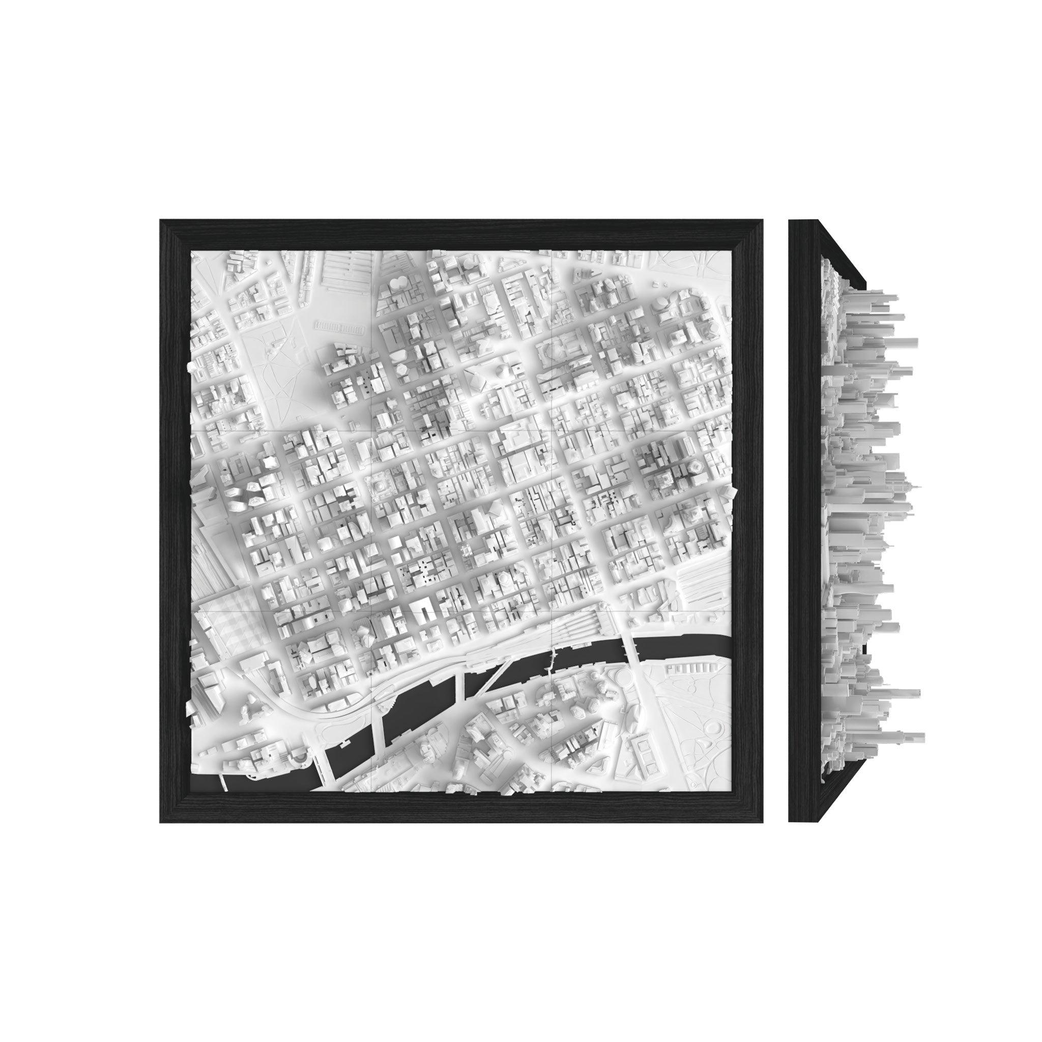 Melbourne Frame 3D City Model Australia, Frame - CITYFRAMES