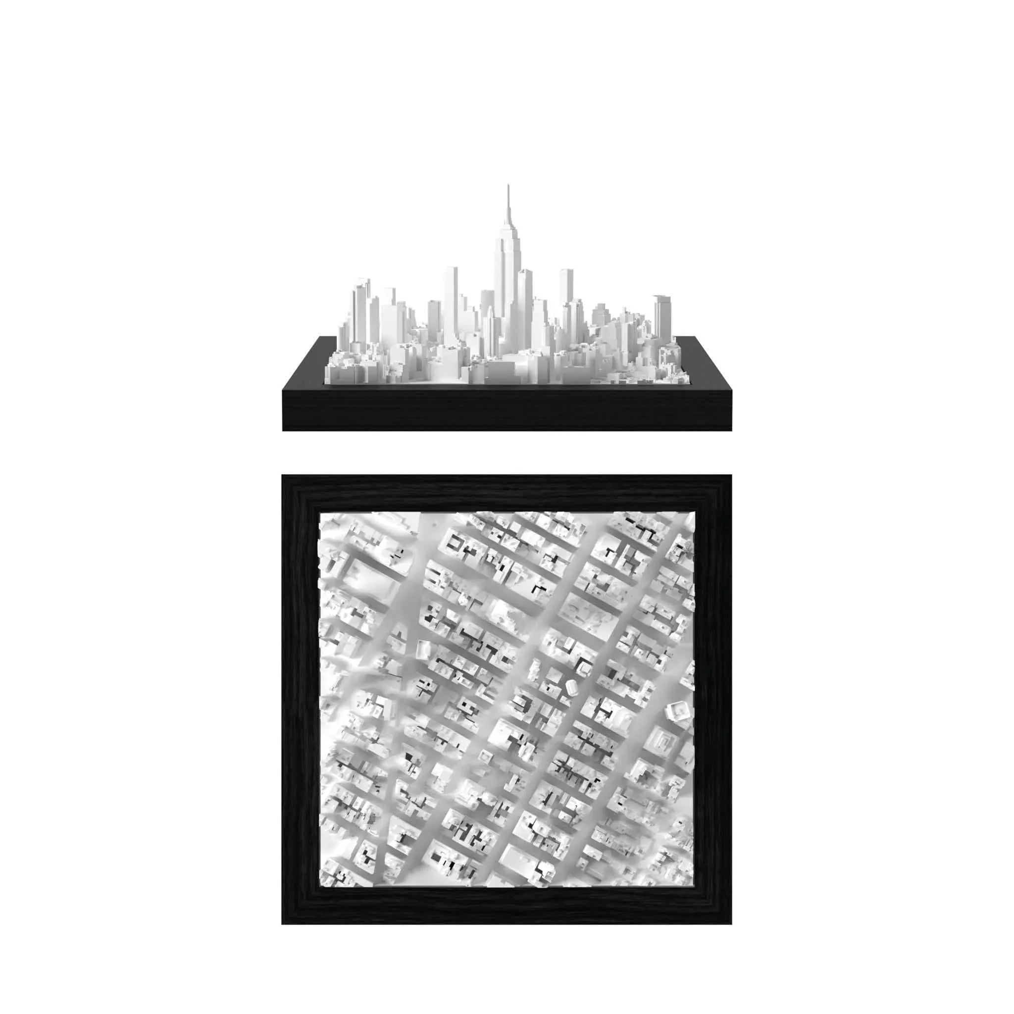 3D City Models from CITYFRAMES | 3D Printed City Maps