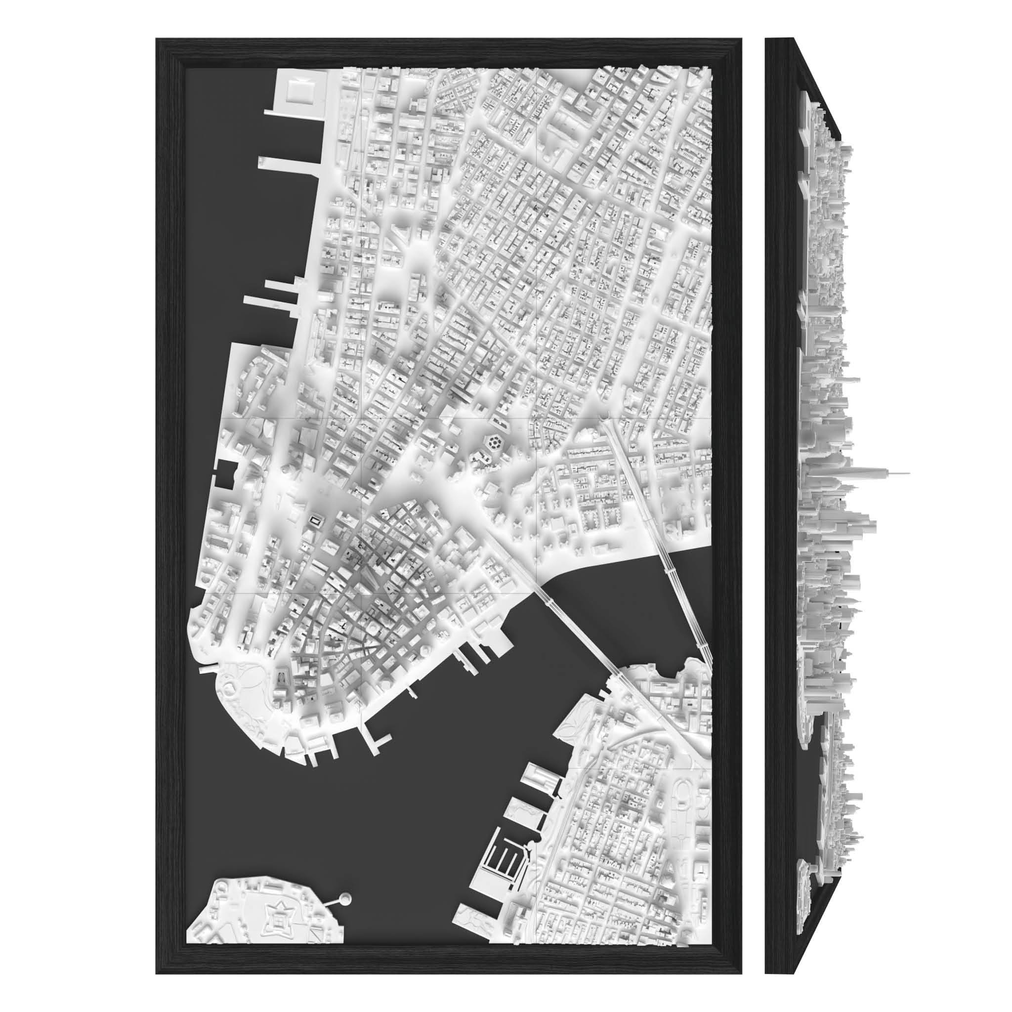 New York Frame 3D City Model America, Frame - CITYFRAMES