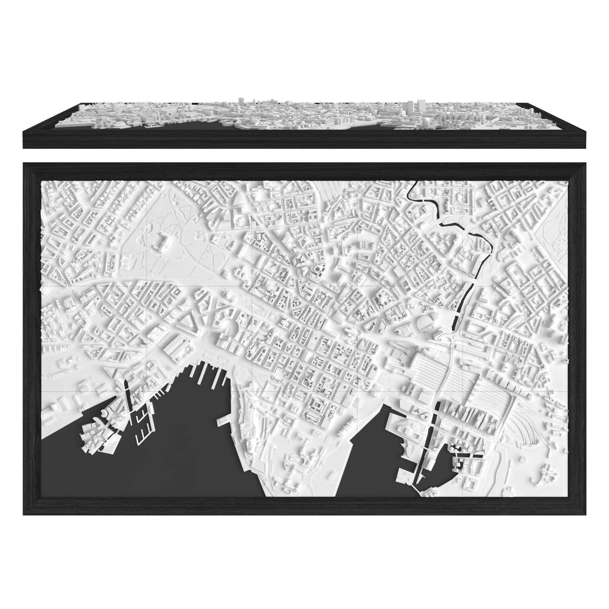 Oslo Frame 3D City Model Europe, Frame - CITYFRAMES