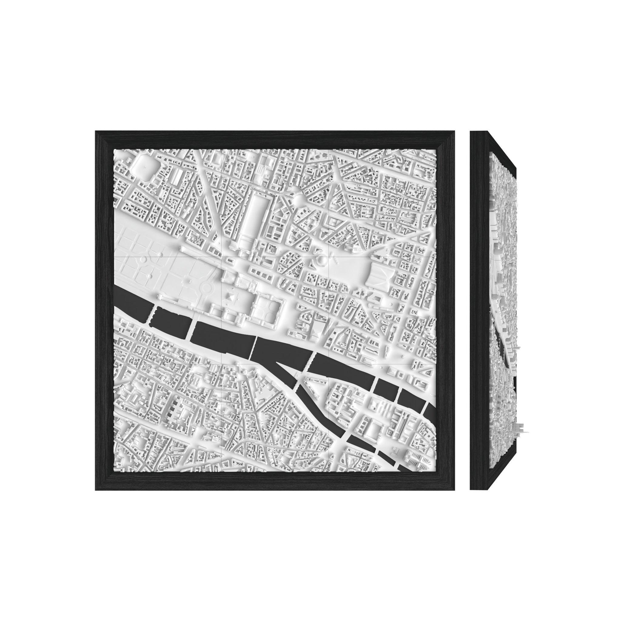 Paris Frame 3D City Model Europe, Frame - CITYFRAMES