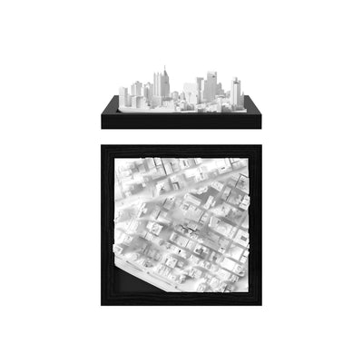 Pittsburgh 3D City Model America, Cube - CITYFRAMES