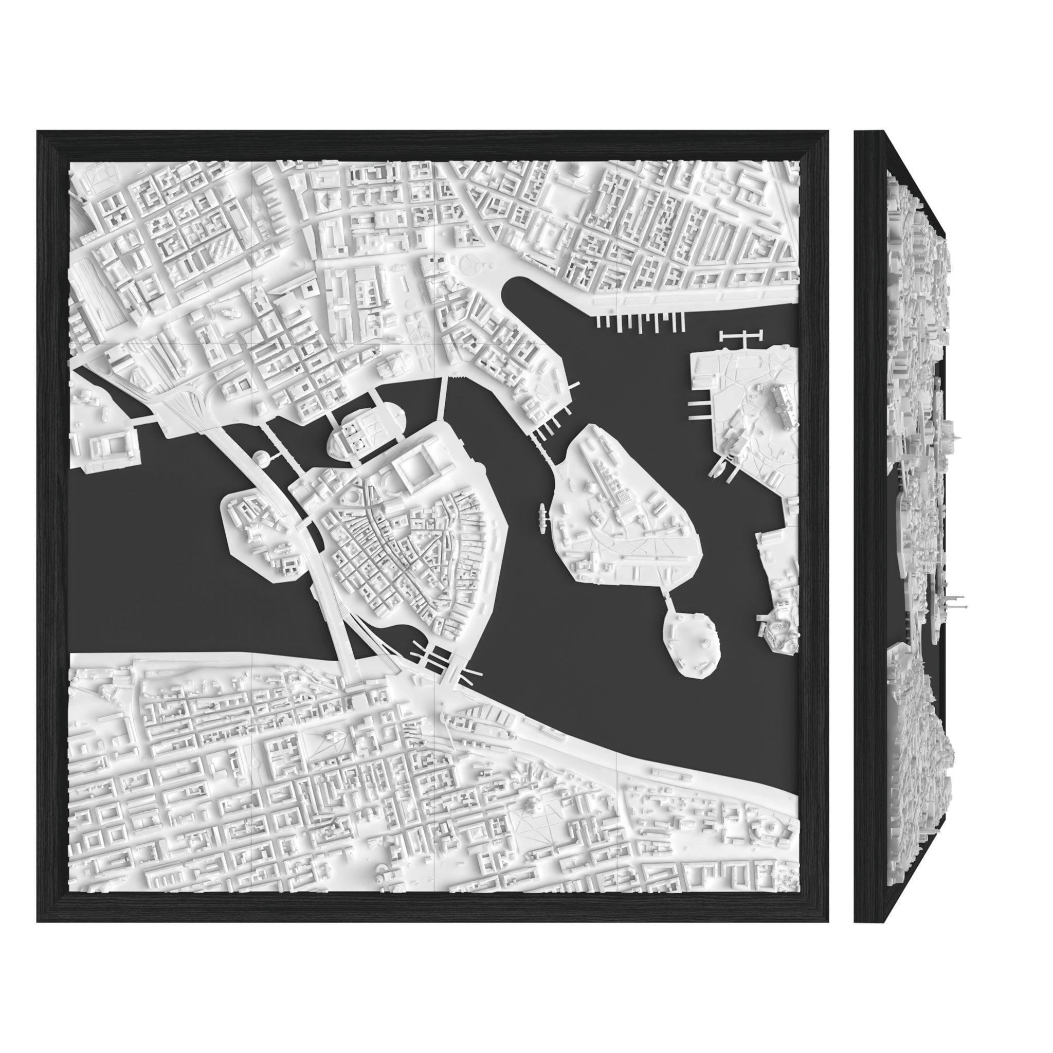 Stockholm Frame 3D City Model Europe, Frame - CITYFRAMES
