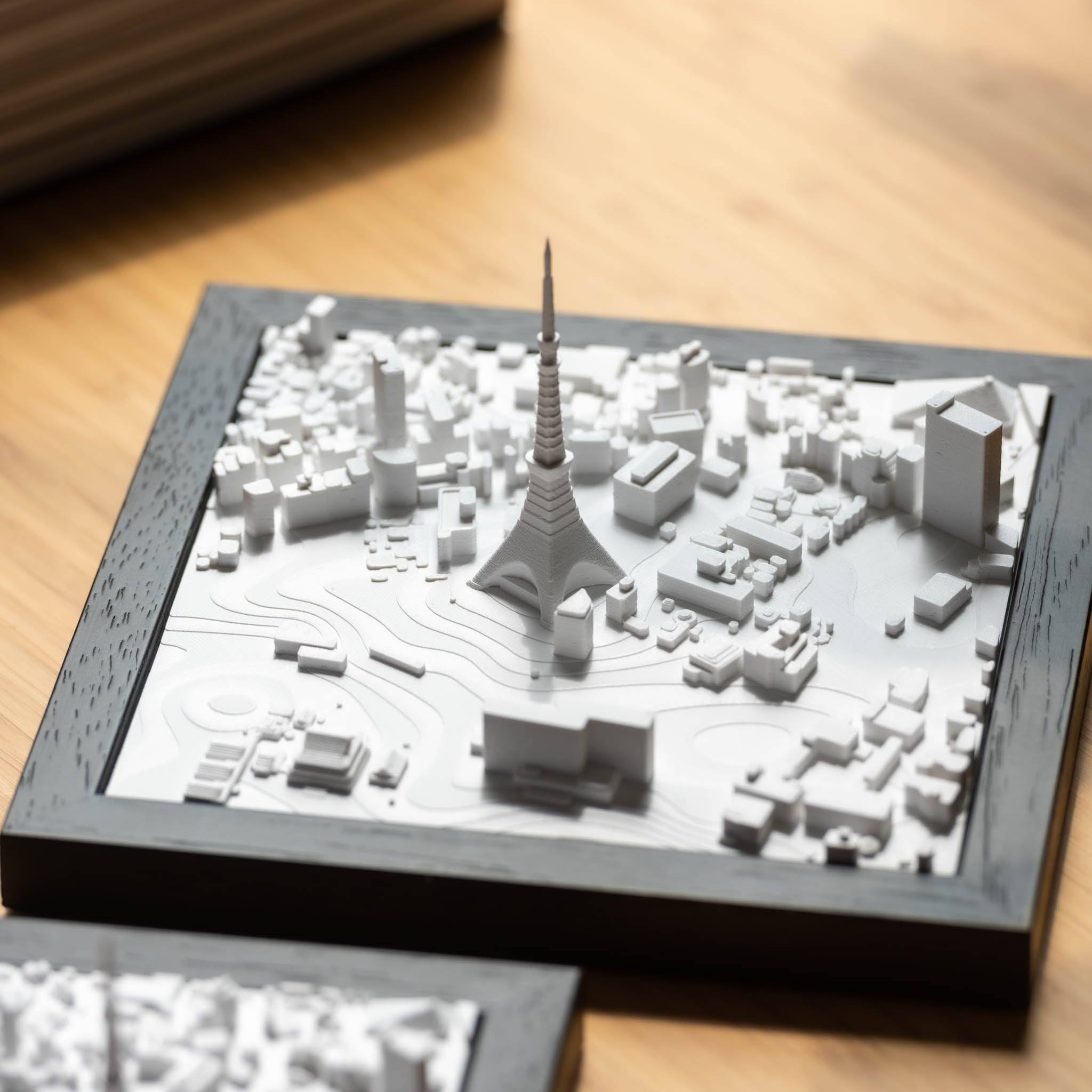 Tokyo 3D City Model Asia, Cube - CITYFRAMES